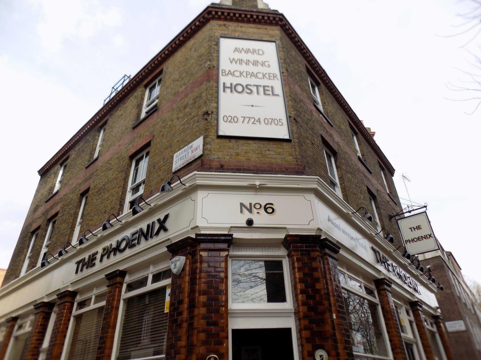 The Phoenix Hostel Paddington Londra Dış mekan fotoğraf